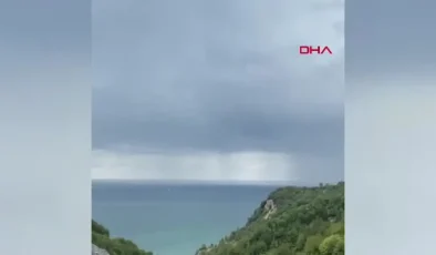 Amasra’da Denizde Hortum Oluştu