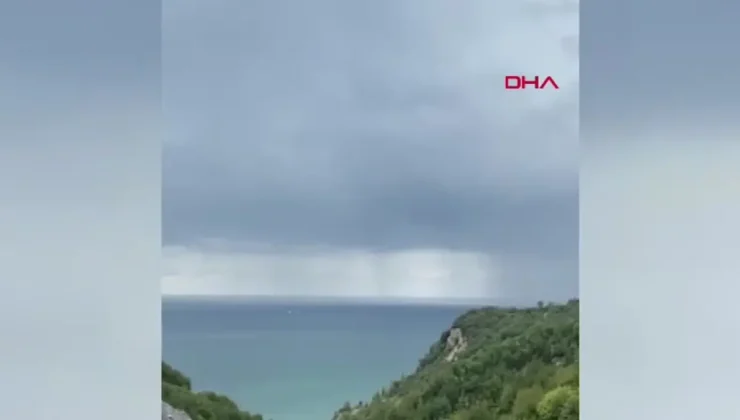 Amasra’da Denizde Hortum Oluştu