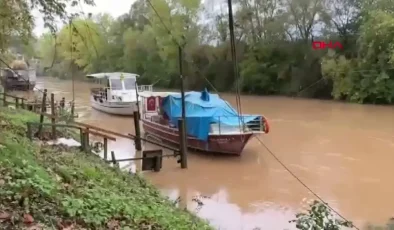 Bartın’da Yağışlar Sonrası Irmakta Yükseliş ve Taşkın Riski