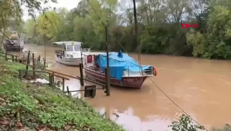 Bartın’da Yağışlar Sonrası Irmakta Yükseliş ve Taşkın Riski