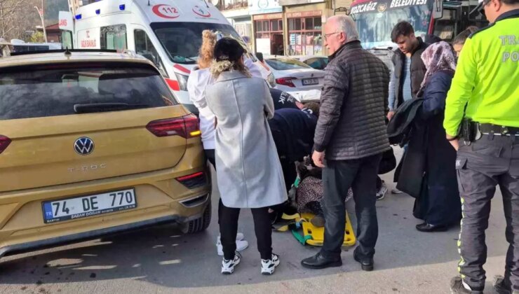 Bartın’da Yaya Kazası: Kadın Hastaneye Kaldırıldı